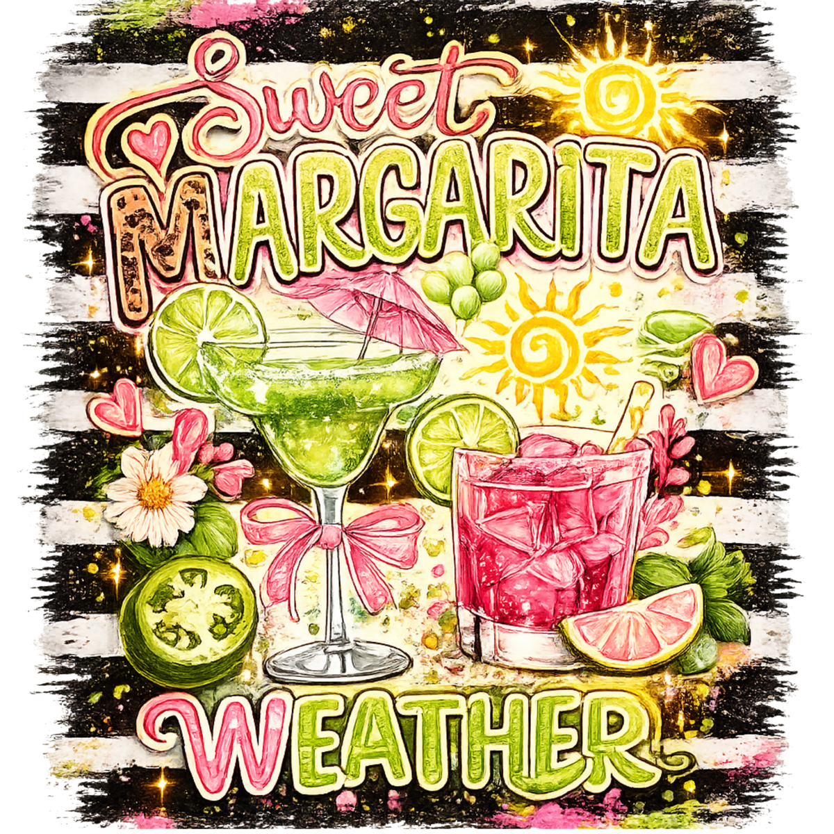 5 Inch Decal - Margarita Weather - 12