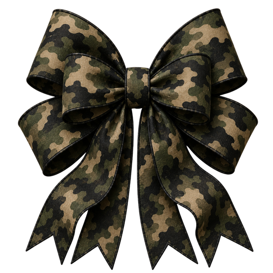 4 Inch Bow - Camo Traditional - 74