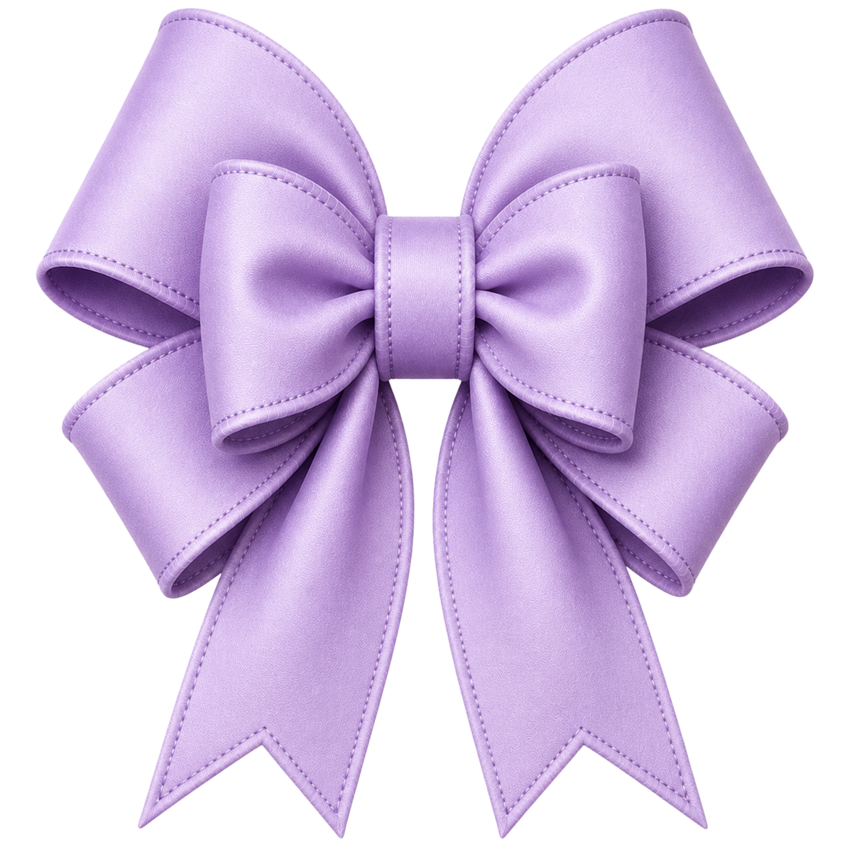 4” Bow - Light Purple Solid - 34