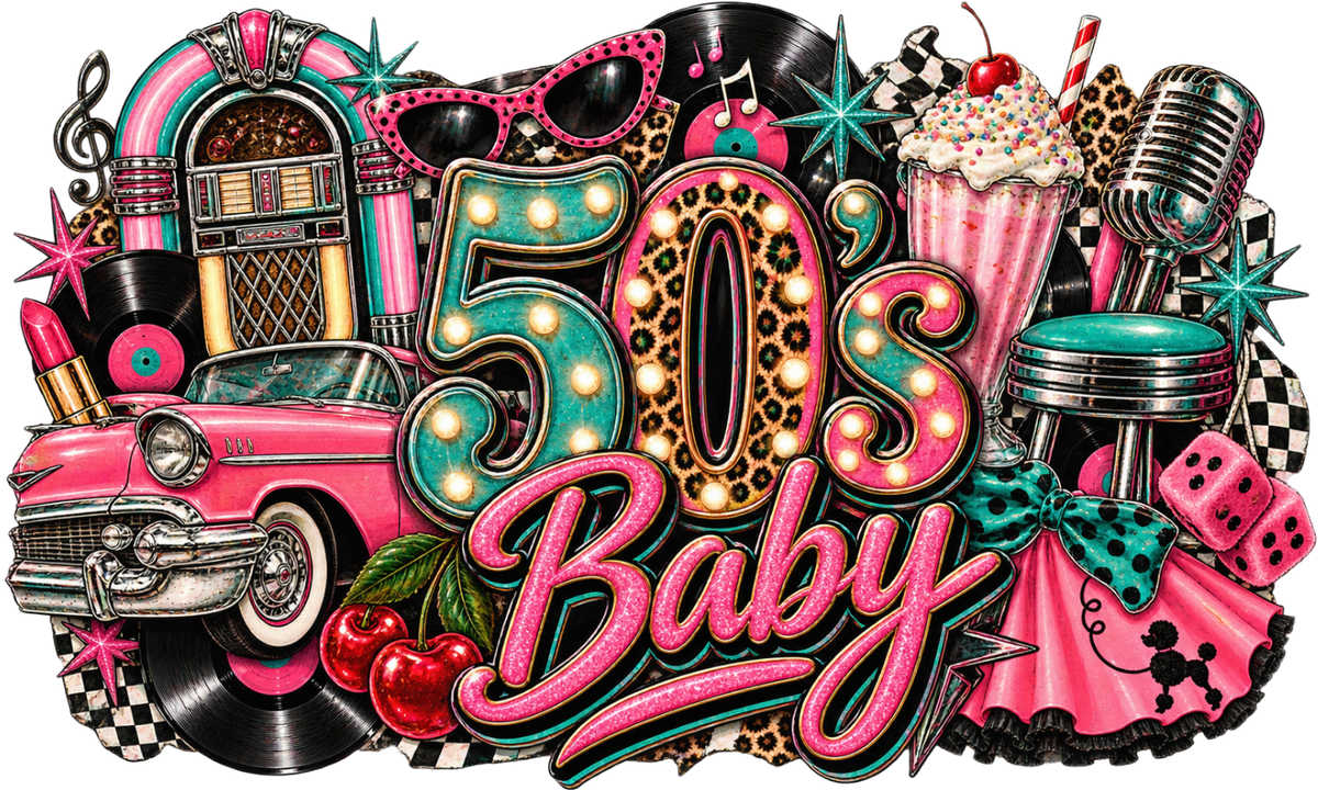 50’s Baby – Trucker Hat DTF