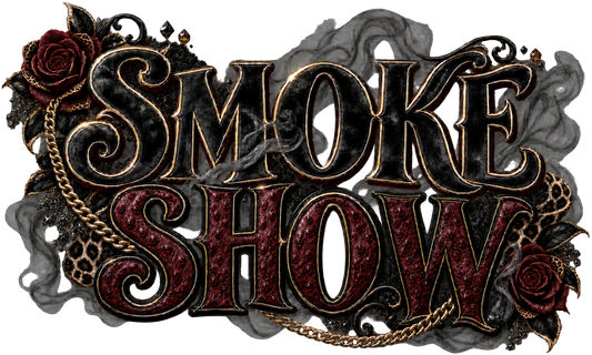 Smoke Show Red/Black – Trucker Hat DTF