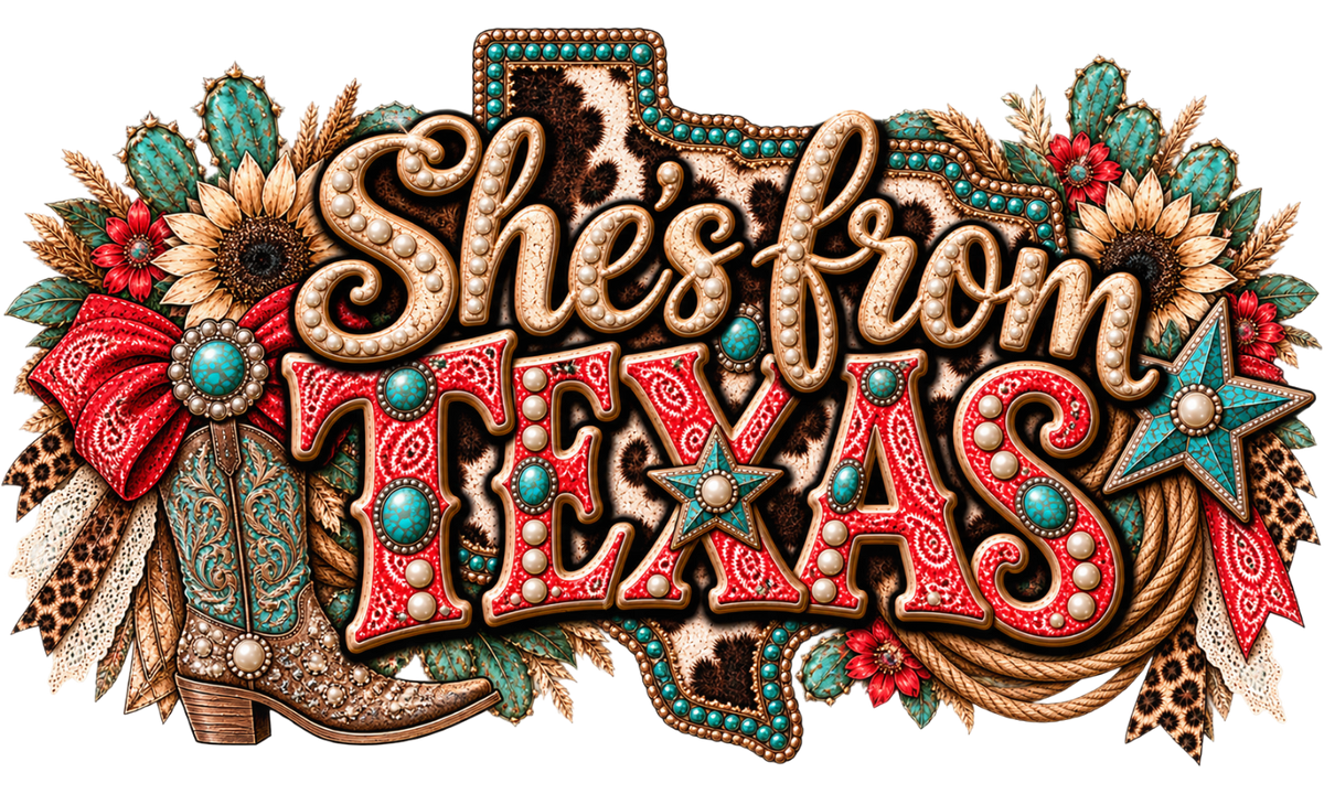 She’s from Texas - Trucker Hat DTF