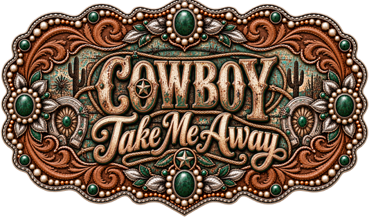 Cowboy, Take me Away  - Trucker Hat DTF