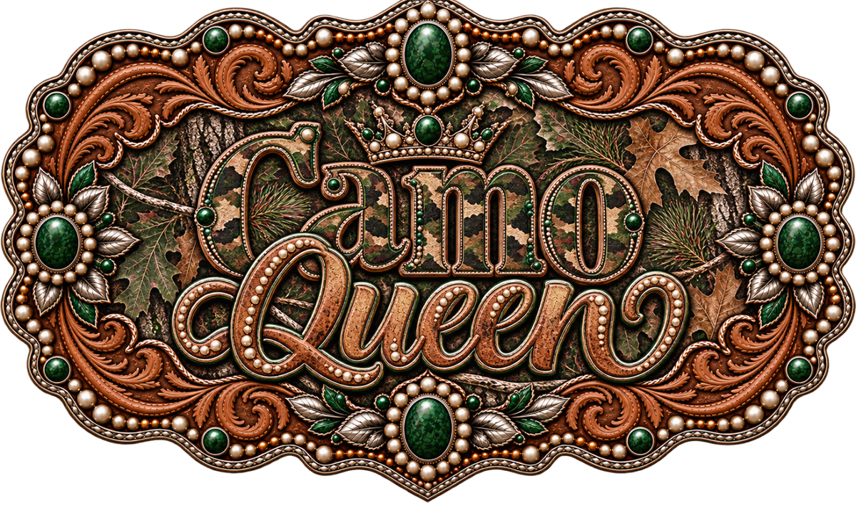 Camo Queen - Trucker Hat DTF