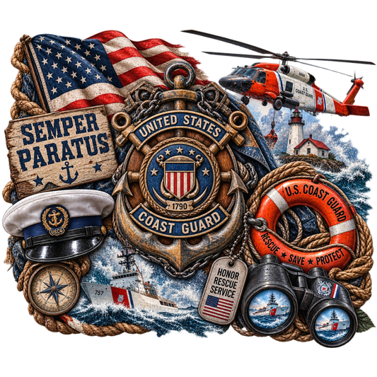 4 Inch - US Coast Guard