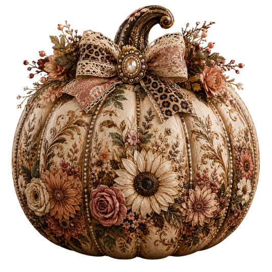 4 Inch - Vintage Pumpkin -41