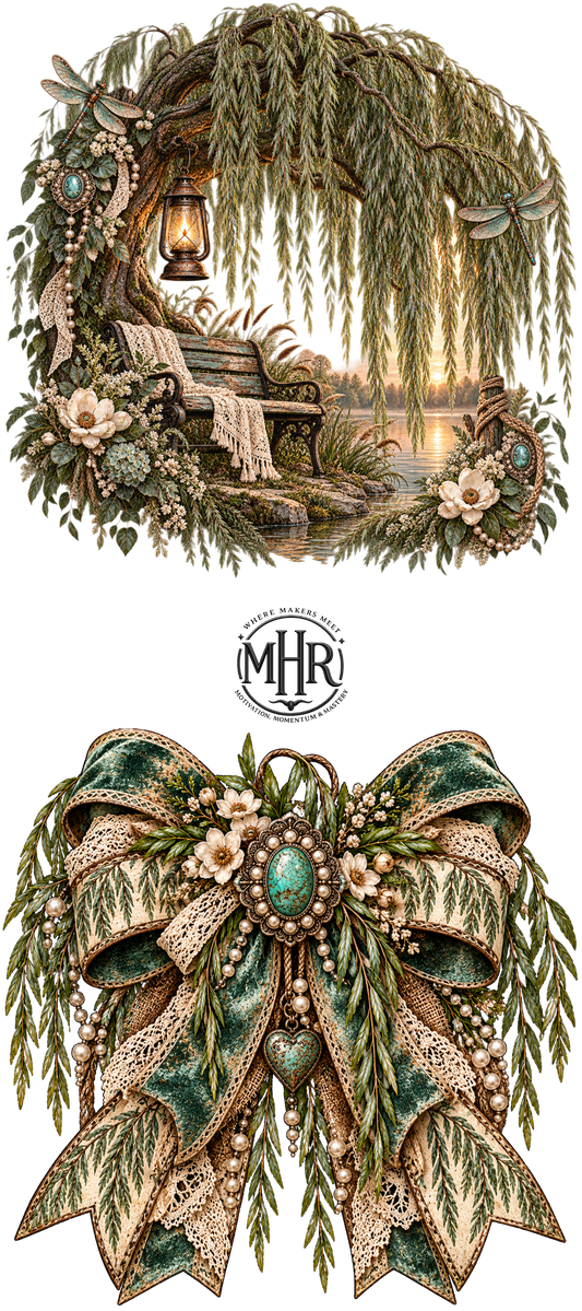 16 OZ Duo - Weeping Willow