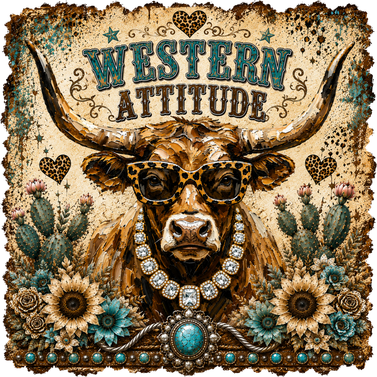4 Inch - Western Attitude - 38