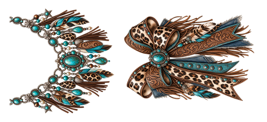 40 OZ Duo - Western Necklace Duo