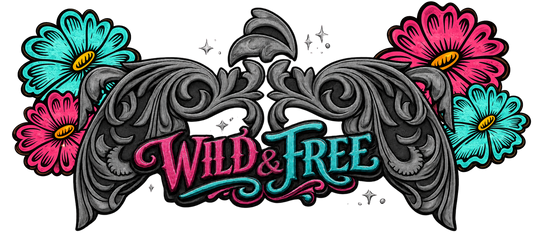 16 Oz Wrap - Pink & Turquoise Freebird-14