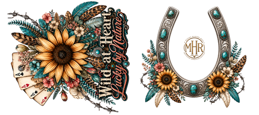 16 OZ Duo - Wild at Heart - Lucky by Nature
